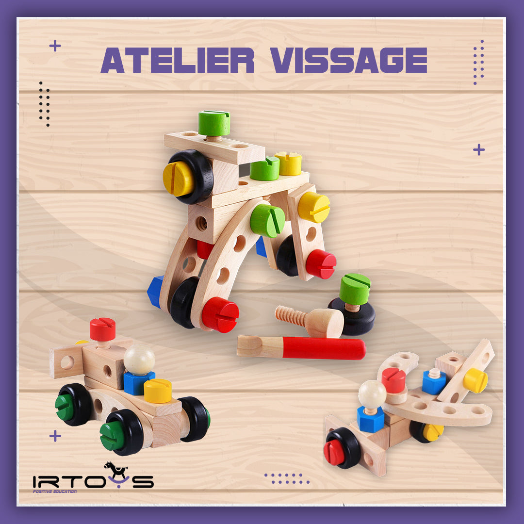 Atelier vissage montessori