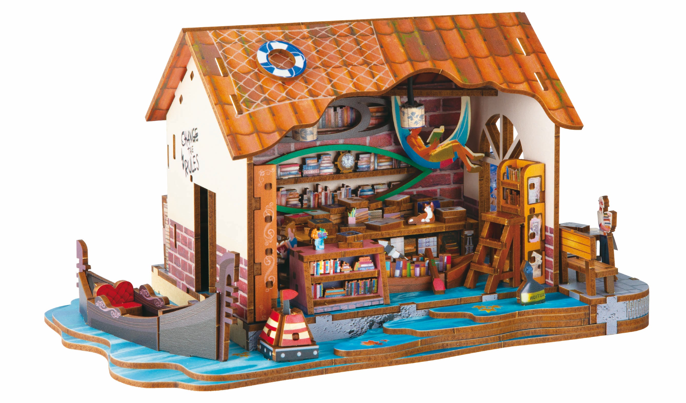 BOOKNOOK CABANE A LA MER