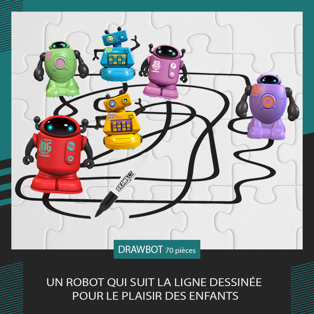 DRAWBOT PUZZLE 70 PIECES