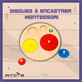 disque à encastrer montessori