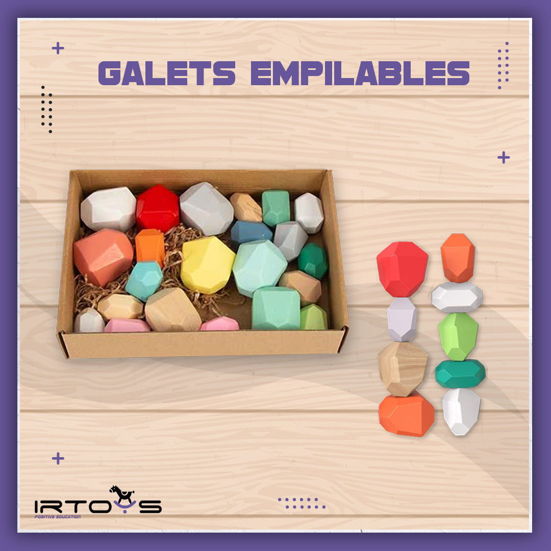 galets empilables montessori