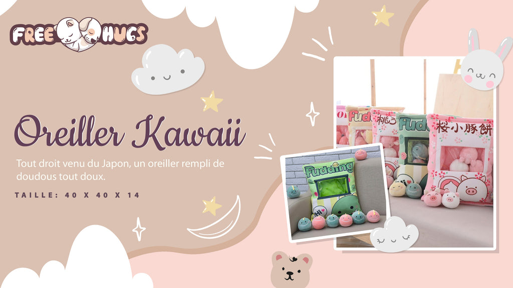 Oreiller KAWAII