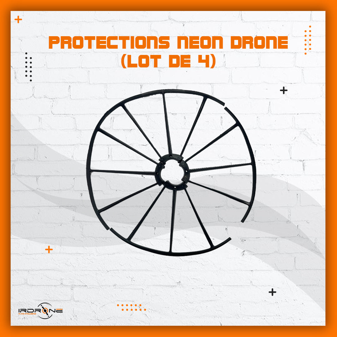 Protections d'hélices NEON DRONE (lot de 4)